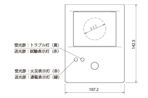 光電式分離型感知器 | 自動火災報知設備 | 防災設備のご案内 | 製品 