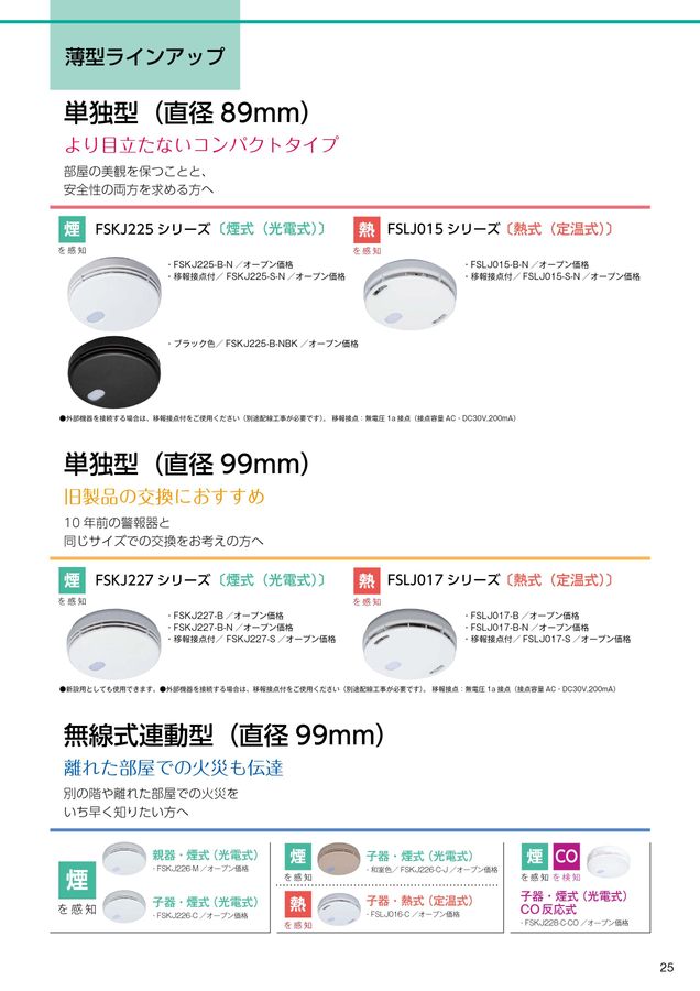 自動火災報知設備総合カタログ