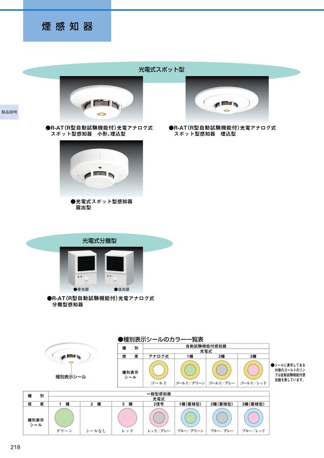 自動火災報知設備総合カタログ