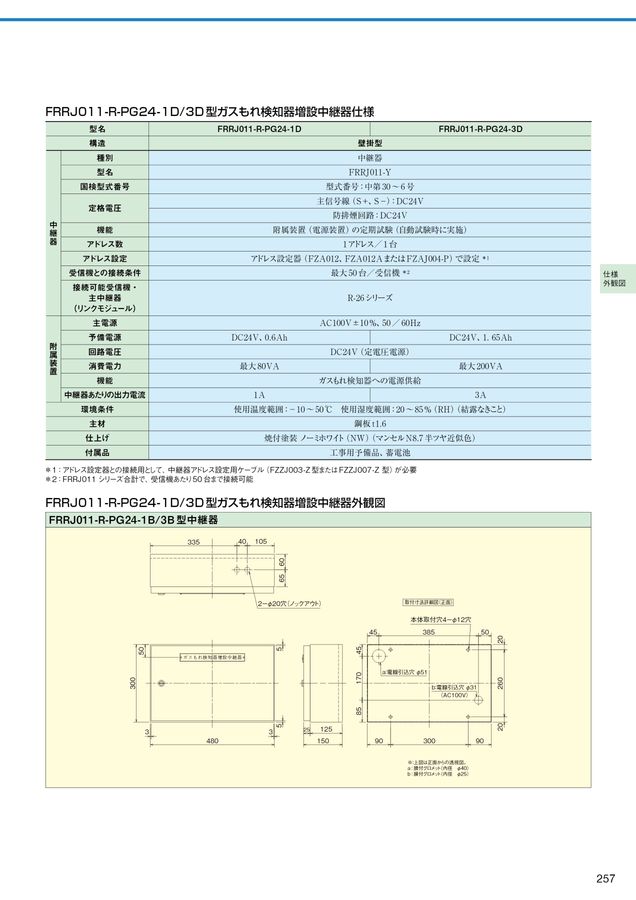 自動火災報知設備総合カタログ