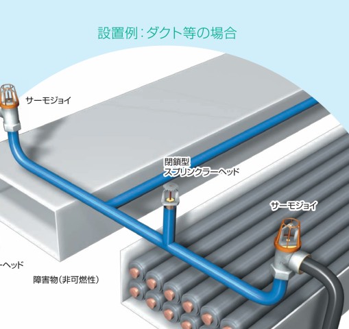 感熱開放継手 感熱開放継手「サーモジョイ」 | 消火設備 | 防災設備のご案内